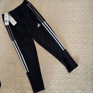 NEW Kids Adidas Football Soccer Pants Tracksuit XS